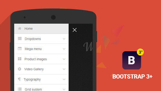 Bootstrap 3 mega menu examples